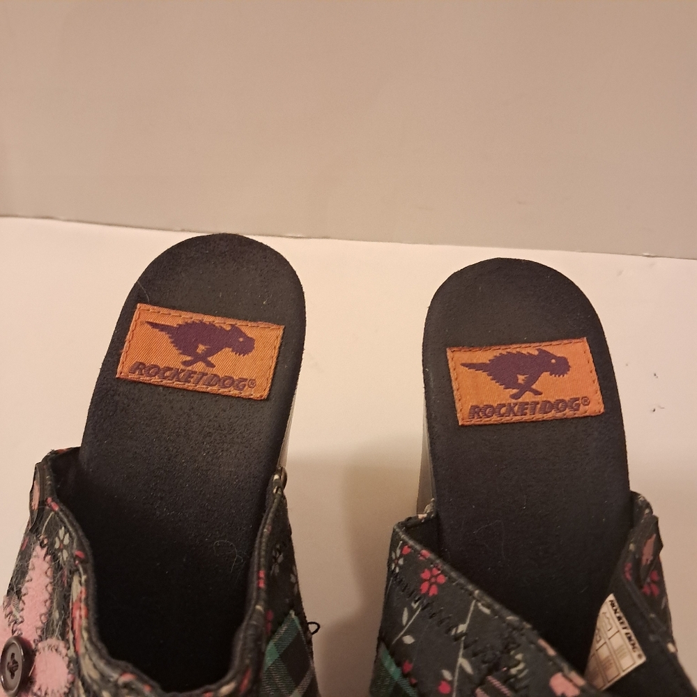 Rocketdog Clogs Women's 8 Platform Patchwork Retr… - image 3